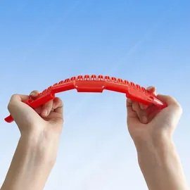 rpstrading 4 Stück Sockentrockner Wäscheständer,Winddicht Trockengestell,Kunststoff Aufhänger für Socken, Unterwäsche, Kleine Kleidung