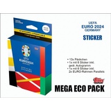 Topps EURO 2024 Sticker MEGA ECO-PACK mit 90 Stickern