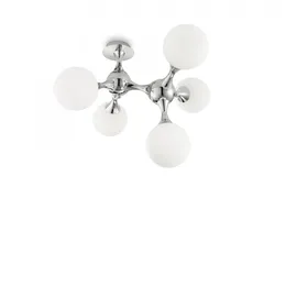 Ideal Lux Nodi 5x40W rund Chrom