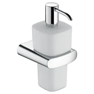 Keuco Elegance 11654, Opalglas, Halter/Pumpe, verchromt 11654019000