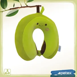 PETEX Nackenkissen Avocado 32 x 30 cm Grün