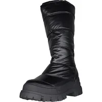 Buffalo Stiefel Aspha Snow Puffer Snowboots, Winterboots, mit kräftiger Profilsohle, Gr. 38 (EU) - in Schwarz - Schwarz -