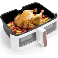 Duronic AFD1 WE Airfryer Ersatzkorb, 10L Frittierkorb für Duronic