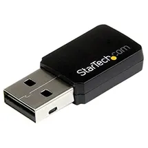 Startech StarTech.com USB 2.0 AC600 Mini Dual Band Wireless-AC Wlan Adapter - 1T1R 802.11ac WiFi Netzwerkadapter - 2,4 GHz / 5 GHz Mini Stick