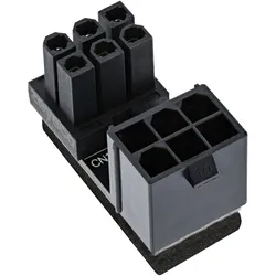 InLine Stromadapter intern - 180° ATX 6pol Stecker / Buchse (gedreht)