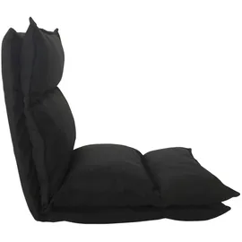 Mobili Rebecca – Rebecca Mobili Strandstuhl Outdoor, Bodenstuhl Schwarz, Polyester, 70x56x70