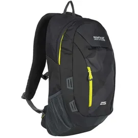 Regatta Altorock Ii 25l Rucksack - Ebony / Neon Spring - One Size