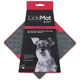 Lickimat Buddy Tuff - TRP Schleckmatte für Hunde - rot - 20 cm