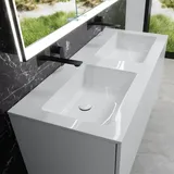 Neoro n50 ultraflacher Doppel-Möbelwaschtisch B: 120,5 T: 51,5 cm, BN0099WH,