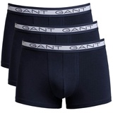 GANT Basic Boxershorts 3 Einheiten Marine S