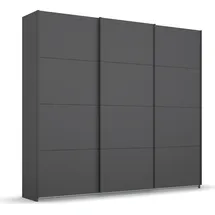 Rauch Schwebetürenschrank RAUCH "Kleiderschrank Schrank Garderobe Wäscheschrank Ankleide OTELI", grau (graumetallic), B:203cm H:210cm T:68cm, Holzwerkstoff, Schränke, Schwebetürenschrank, in verschiedenen Dekor- und Hochglanzfarben