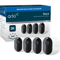 ARLO Überwachungskamera "Pro 5 Spotlight 4er Set" Überwachungskameras weiß Überwachungskameras