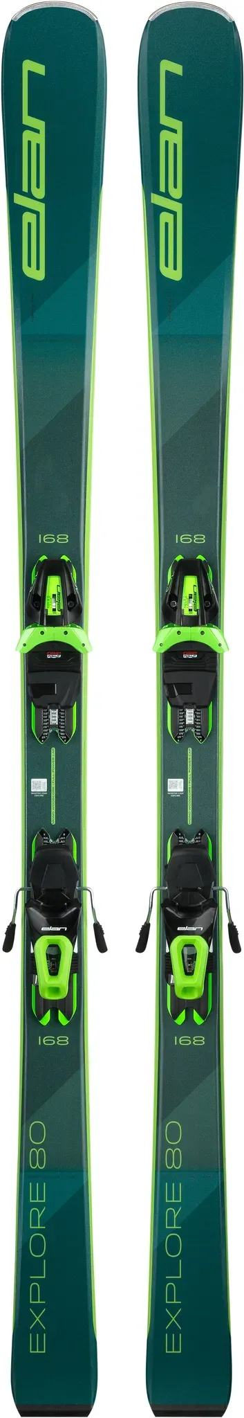 Elan EXPLORE 80 Power Shift Herren Ski All-Mountain Ski grün 168