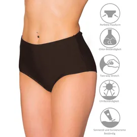 Aquarti Bikini-Hose Damen Braun 38