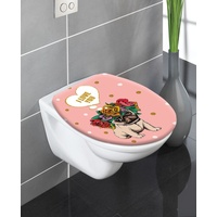WC Sitz Toilettendeckel Toilettensitz Motsie Thermoplast