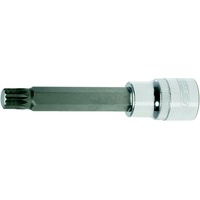 KS Tools 1/2" CHROMEplus Bit-Stecknuss XZN, lang, M6