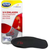 SCHOLL In-Balance 3/4 Einlagen bei Schmerzen von Knie bis Ferse Größe 37 - 39,5