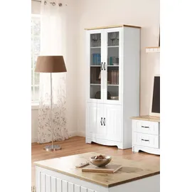 OTTO home Vitrine Trinidad 85 x 0 x 0 cm Gelb/Weiß