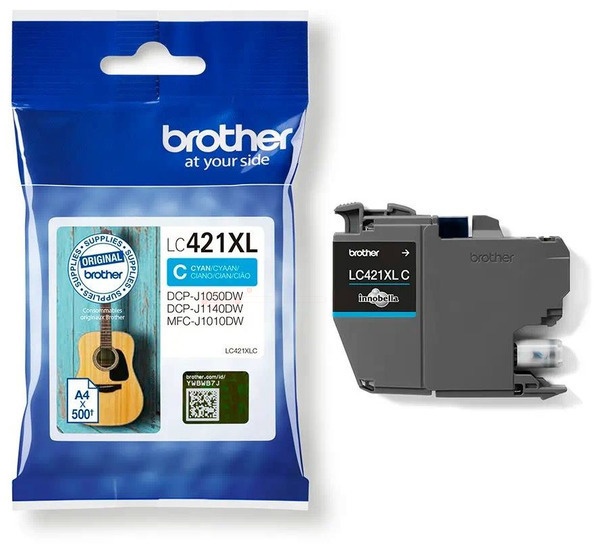 Preisvergleich Produktbild Original Brother LC421XLC Tintenpatrone cyan