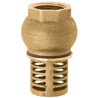 Geka Fußventil-Saugkorb G3/4" 18 x 8 x 13 cm gold