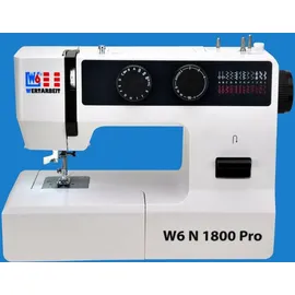 W6 Nähmaschine N 1800 Pro | Schwarz