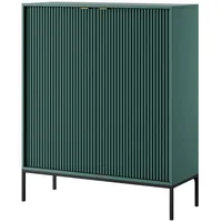 Möbel Kraft Highboard grün ¦ Maße (cm): B: 104