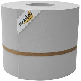 zaunzu® Sichtschutzstreifen 50 m x 24 cm Lichtgrau PVC