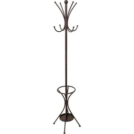 Ambiente Haus Garderobenständer 43 x 43 x 174 cm braun