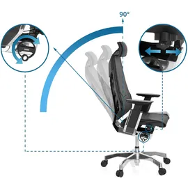 HJH Office Genidia Pro Leder schwarz