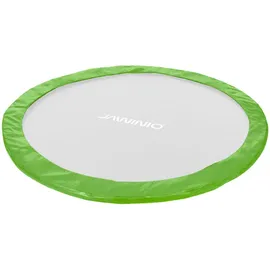Jawinio Randabdeckung Trampolin-Zubehör Grün 244x200 cm