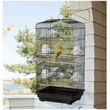 Vogelkäfig Vogelvoliere Vogel Voliere Käfig  463693cm Vogelhaus Tierkäfig Weiß