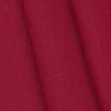 Stoff Kontor STOFFKONTOR 100% Leinenstoff - edler Naturstoff - vorgewaschen - Meterware, Karmin-rot - zum Nähen von Kleidern, Röcken, Trachtenmode