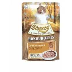 Stuzzy Cat Grain Free Monoprotein Huhn Katzen-Nassfutter (85 g) 4 Kartons (80 x 85 g)