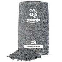 Galamio Lavamulch Anthrazit Schwarz Eifel Vulkan Gestein Beet Abdeckung