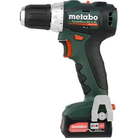 Metabo PowerMaxx BS 12 BL inkl. 2 x 2,0 Ah + metaBOX 118