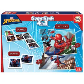 Educa - Spiderman Superpack 4in1 deutsche Version