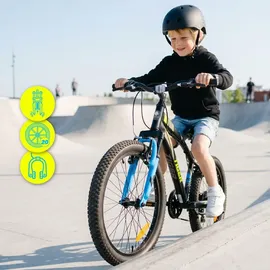 SUN BABY Tiger Bike 20 Zoll RH 31 cm Schwarz/Grün/Blau