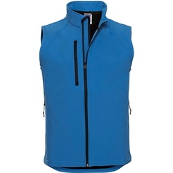 Russell Softshell Weste, azure blue, M