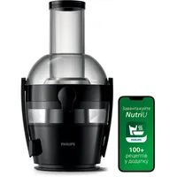 Philips Viva Collection HR1855/70 Entsafter - Nachtschwarz