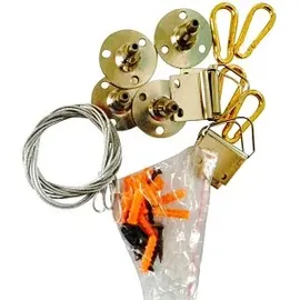 Alco Pendelsatz für Deckenleuchten silber