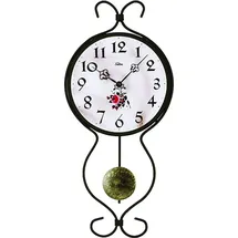 Selva Quarz-Pendelwanduhr - Weiß