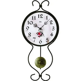 Selva Quarz-Pendelwanduhr - Weiß