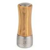 Peugeot Salzmühle Madras 16 cm Edelstahl Olivenholz u‘Select Z, Zirlion-Mahlwerk