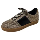 La Strada Sneaker Damen Beige/Gold 36