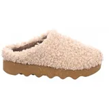 Rohde Plüsch Pudel Hausschuh Beige in Gr. 38 - 38