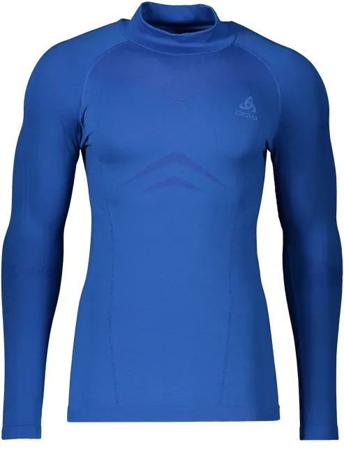 Odlo Performance Fundamentals Light Turtle Neck Underwear Shirt Blau