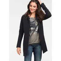 Aniston SELECTED Longblazer in modischer Länge, Gr. 38, schwarz, , 46809211-38