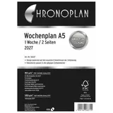Chronoplan Wochenplan A5 Weiß 2027