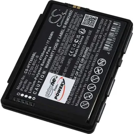 Powery Akku kompatibel mit Honeywell Typ CT50-BSC-B, - Schwarz