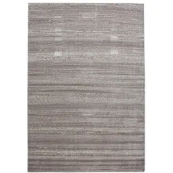 Teppich Kurzflor Uni-Design Polypropylen Wohnzimmer Beige Läufer 80x150 | Kadima Design